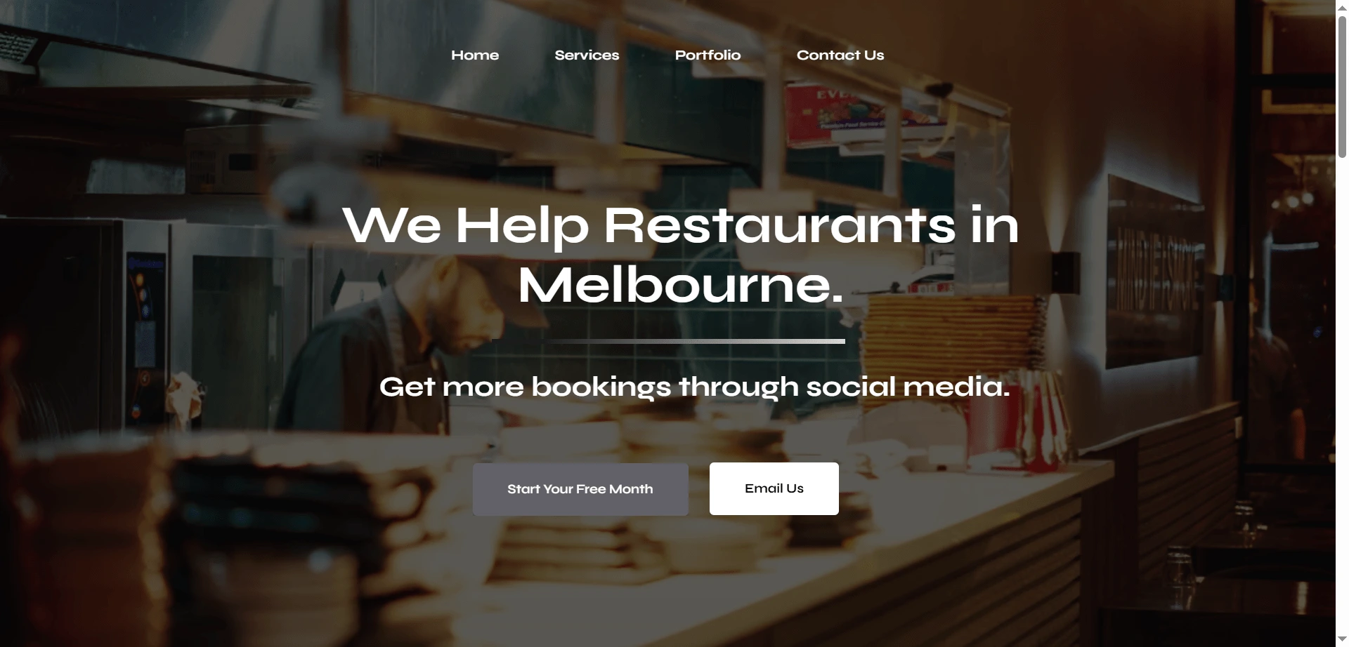 Dylan Social Manager website shown on desktop and mobile, built with WordPress